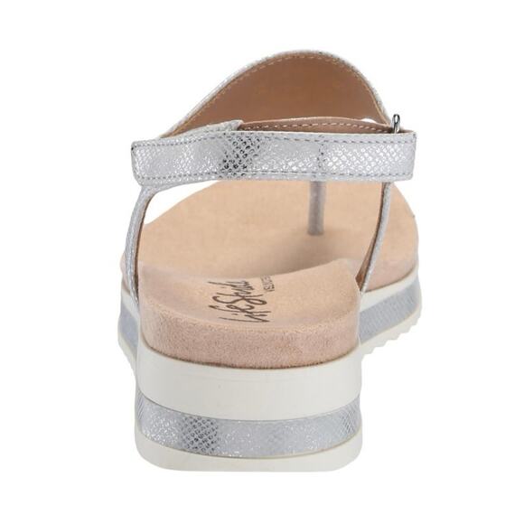 LifeStride Velocity 2.0 Soft System Buckle Thong Sandals Gold Size 10 - Picture 3 of 16